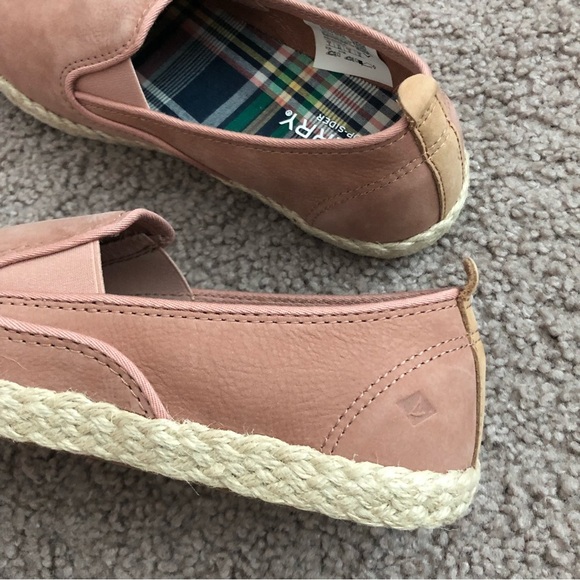 Sperry Blush Suede Comfort Slip On Shoes Womens 5 - Picture 8 of 11